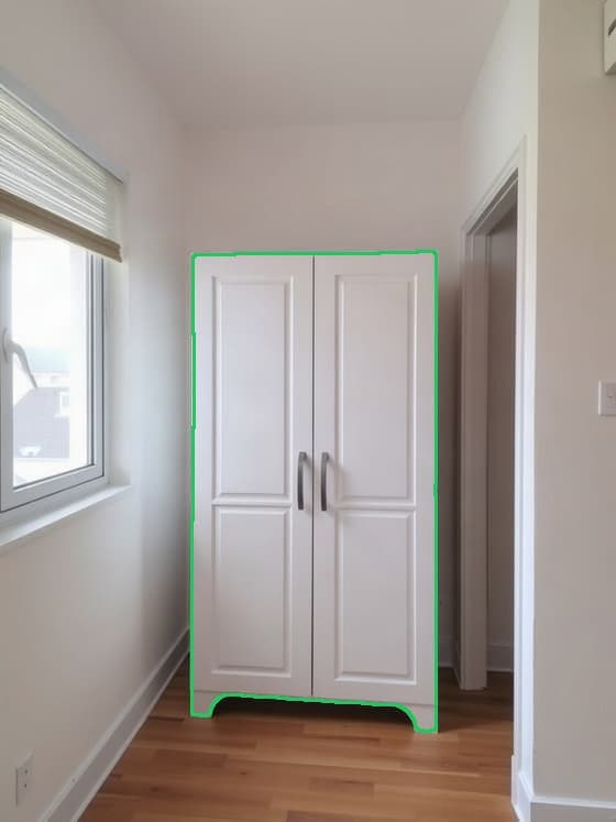 Armoire 2 portes dans l’inventaire de démonstration Cubalo